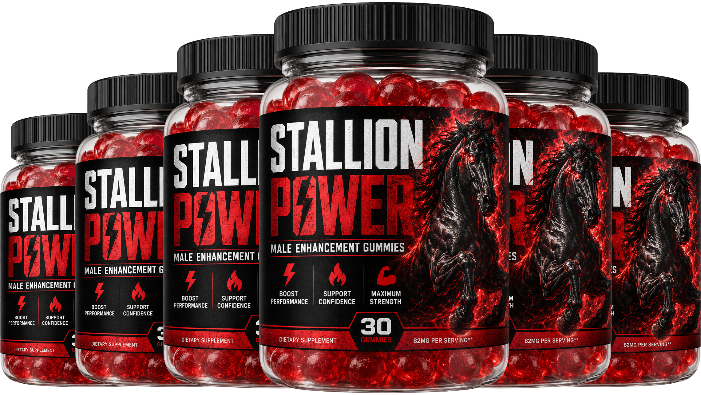 Stallion Power 6 bottles